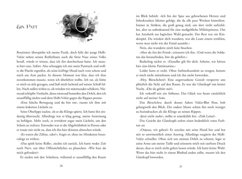 Ein Herr der Ringe Spruch zur Hochzeit: "Du bist der Feind, und wenn die Soldaten das herausfinden, bist du geliefert.